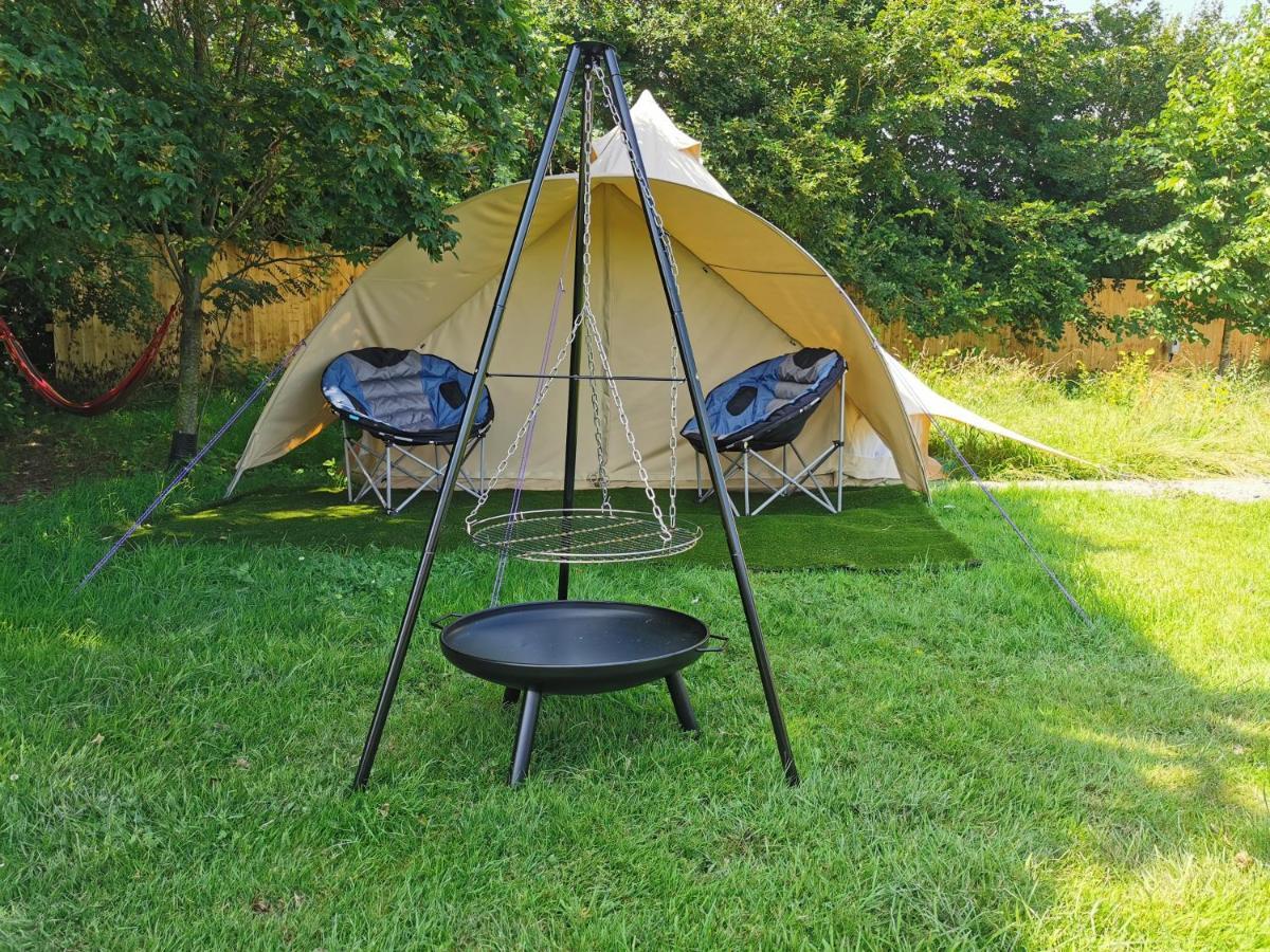 Wall Eden Farm - Luxury Log Cabins And Glamping Highbridge Eksteriør bilde