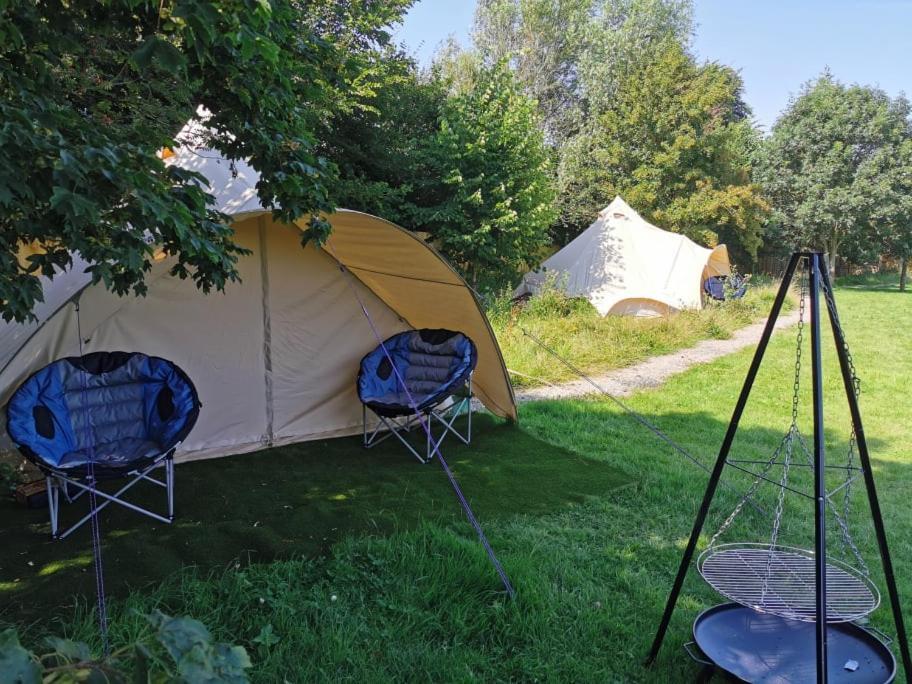 Wall Eden Farm - Luxury Log Cabins And Glamping Highbridge Eksteriør bilde