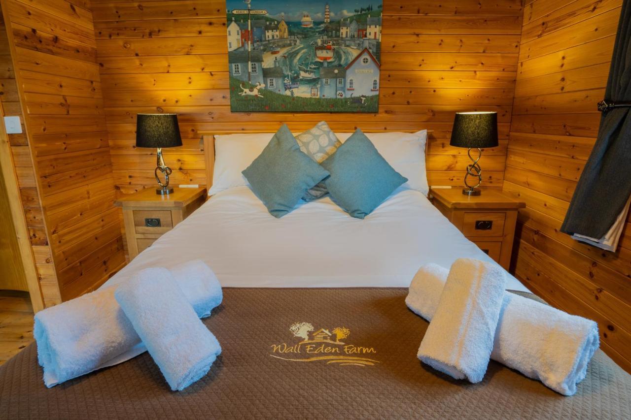 Wall Eden Farm - Luxury Log Cabins And Glamping Highbridge Eksteriør bilde