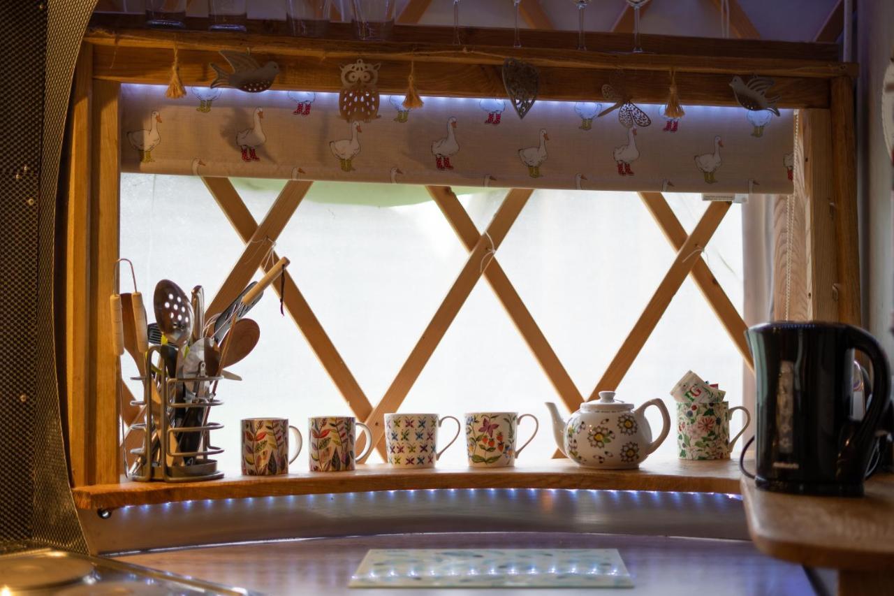 Wall Eden Farm - Luxury Log Cabins And Glamping Highbridge Eksteriør bilde