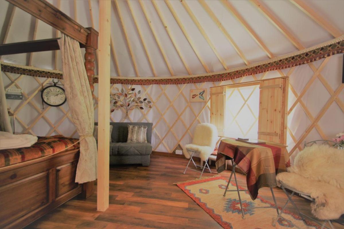Wall Eden Farm - Luxury Log Cabins And Glamping Highbridge Eksteriør bilde